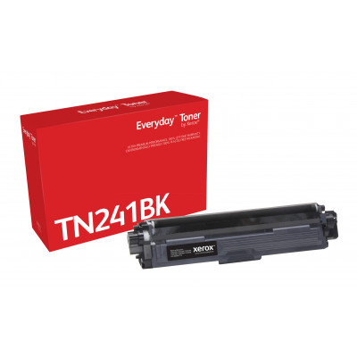 Everyday ™ Black Toner by Xerox compatible with Brother TN241BK, Standard capacity