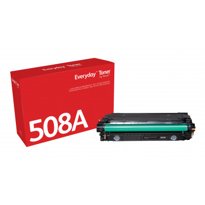 Everyday ™ Black Toner by Xerox compatible with HP 508A (CF360A), Standard capacity