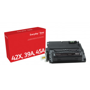 Everyday ™ Mono Toner by Xerox compatible with HP 42A 39A 45A (Q5942X/ Q1339A/ Q5945A), Standard capacity