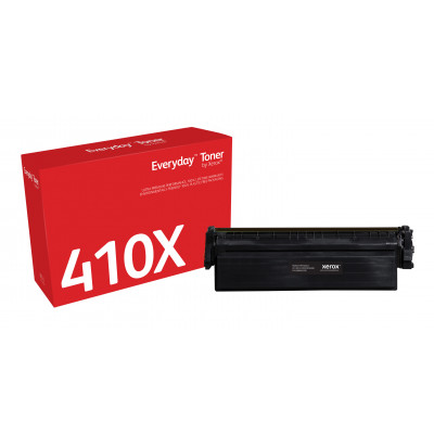 Everyday ™ Black Toner by Xerox compatible with HP 410X (CF410X), High capacity
