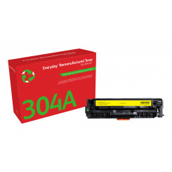 Everyday ™ Yellow Remanufactured Toner by Xerox compatible with HP 304A (CC532A), Standard capacity