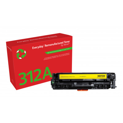 Everyday ™ Yellow Remanufactured Toner by Xerox compatible with HP 312A (CF382A), Standard capacity
