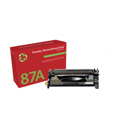 Everyday ™ Mono Remanufactured Toner by Xerox compatible with HP 87A (CF287A), Standard capacity