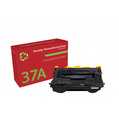 Everyday ™ Mono BLACK Remanufactured Toner by Xerox compatible with HP 37A (CF237A), Standard capacity