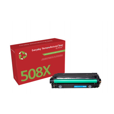 Everyday ™ Cyan Remanufactured Toner by Xerox compatible with HP 508X (CF361X), High capacity