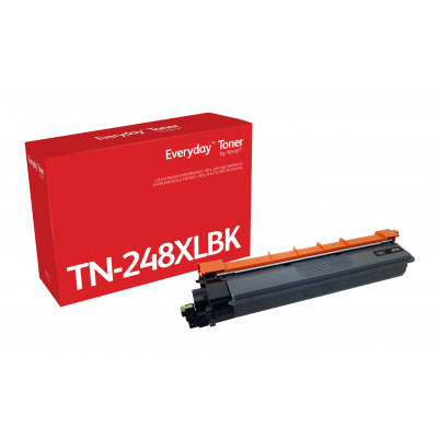 Xerox Everyday ™ Black Toner Cartridge by Xerox compatible with Brother TN248XLBK, High capacity