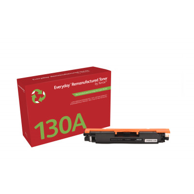 Everyday Remanufactured Everyday™ Black Remanufactured Toner by Xerox compatible with HP 130A (CF350A), Standard capacity