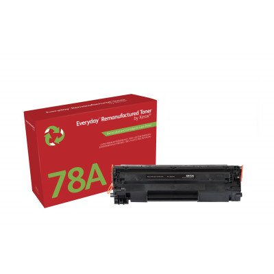 Everyday ™ Mono Remanufactured Toner by Xerox compatible with HP 78A (CE278A), Standard capacity