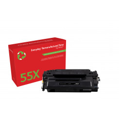 Everyday ™ Mono Remanufactured Toner by Xerox compatible with HP 55X (CE255X), High capacity
