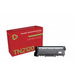 Everyday Remanufactured Everyday™ Mono Remanufactured Toner by Xerox compatible with Brother TN2120, High capacity