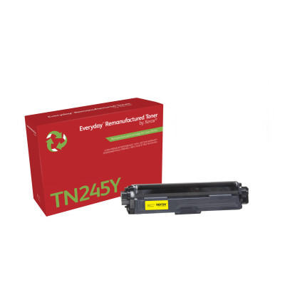 Everyday ™ Yellow Remanufactured Toner by Xerox compatible with Brother TN245Y, High capacity