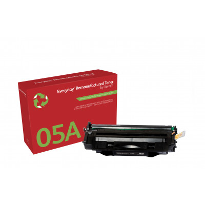 Everyday ™ Mono Remanufactured Toner by Xerox compatible with HP 05A (CE505A), Standard capacity