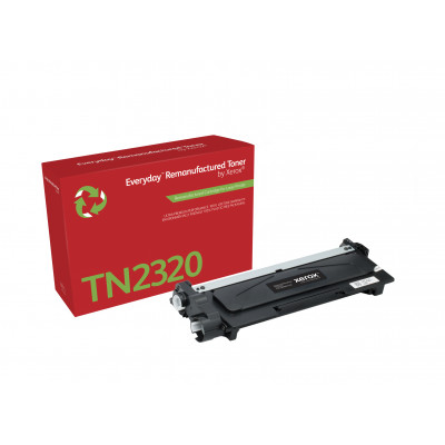 Everyday ™ Mono Remanufactured Toner by Xerox compatible with Brother TN2320, High capacity