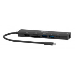CLUB3D CSV-2553 interface hub USB Type-C 5000 Mbit/s Black