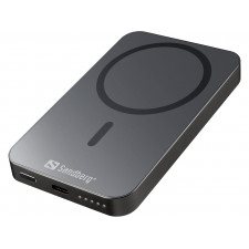 Sandberg Magnet Wireless Powerbank 5000 ALU