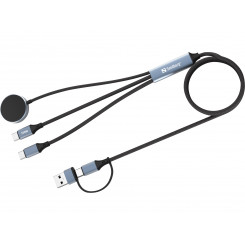 Sandberg 3in1 Travel Charge Cable 100W